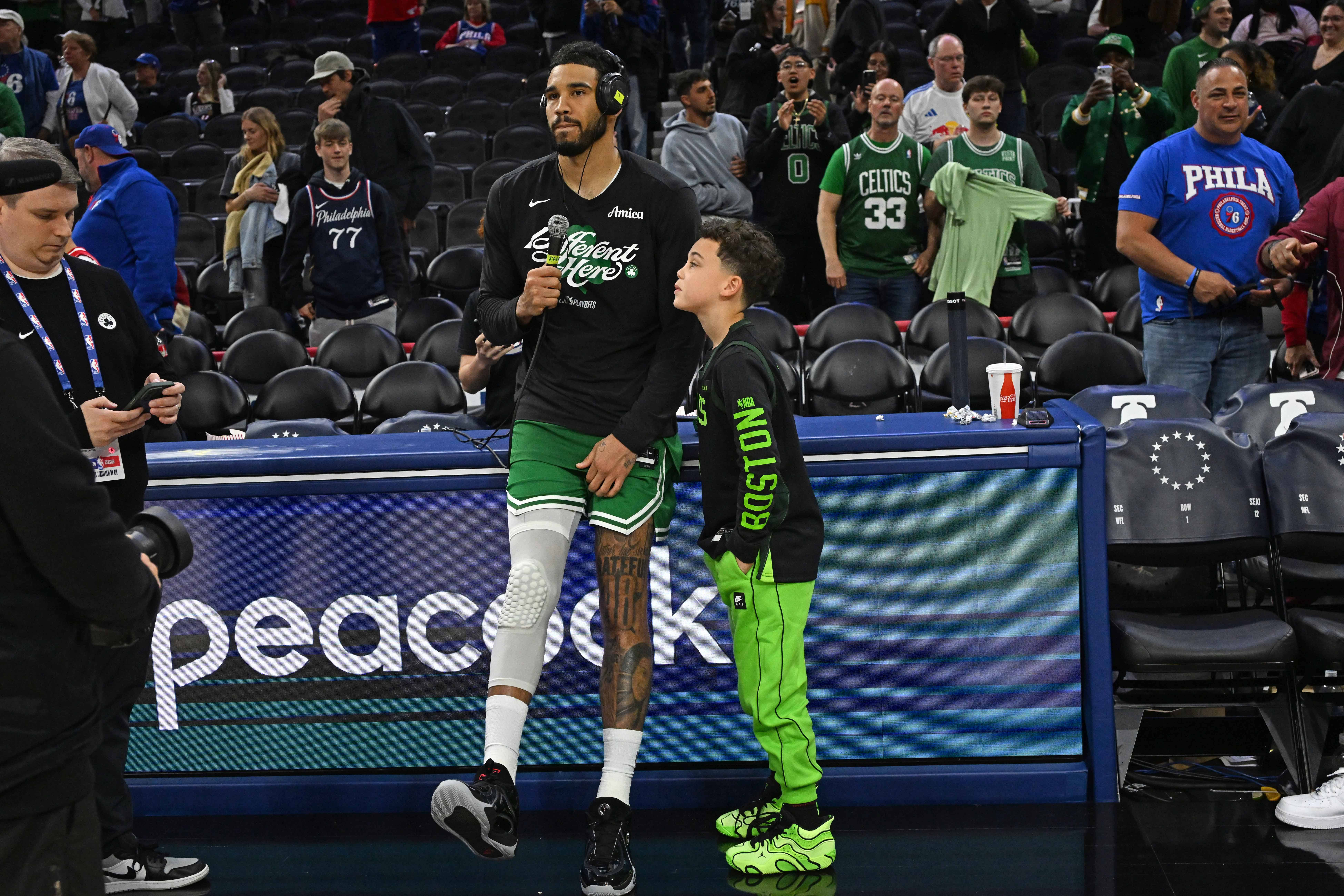 Jayson Tatum reveals original name planned for son Deuce — and why it changed