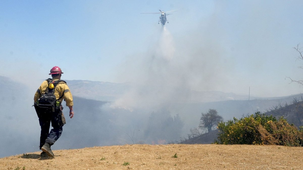 Map: See where wildfires are burning in Southern California – NBC Los ...