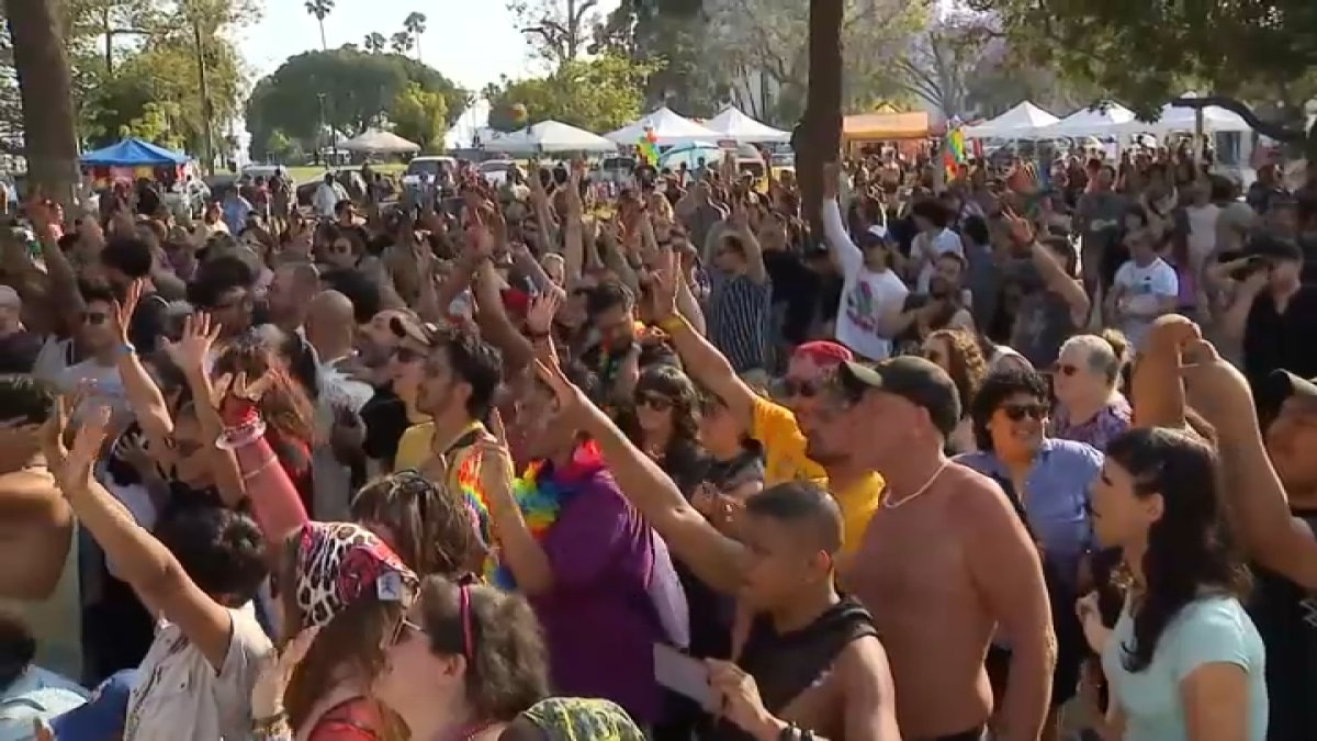Long Beach hosts free Pride party after festival’s cancellation – NBC Los Angeles