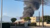 Crews battle fire at pallet yard in Pomona
