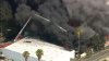 Shelter-in-place order lifted for fire at South Gate tire recycling business