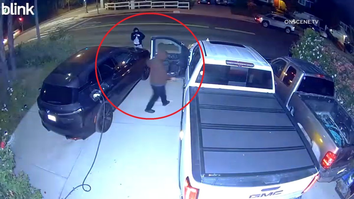 Group of 5 steal truck out of West Hills driveway