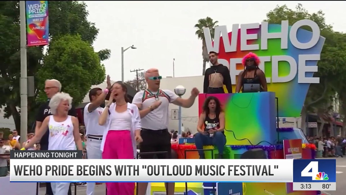 West Hollywood Pride celebration kicks off with music festival – NBC Los Angeles West Hollywood Pride celebration kicks off with music festival – NBC Los Angeles