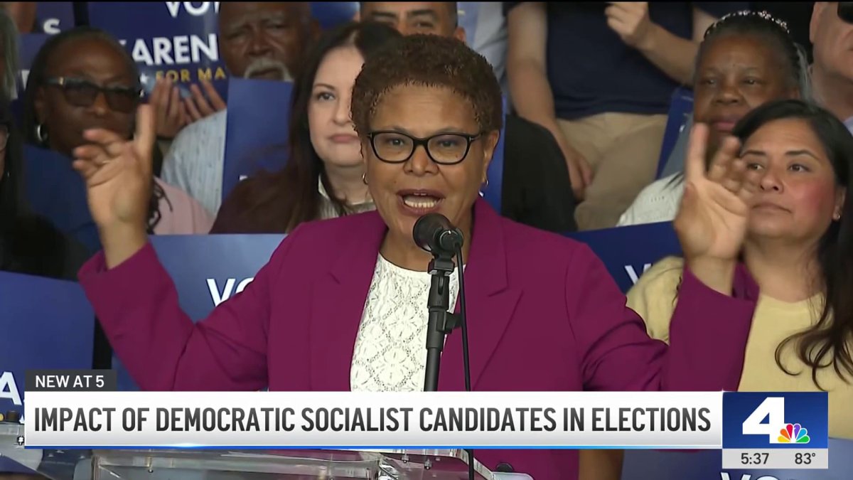 Surge of Democratic Socialists should worry Mayor Karen Bass, experts say