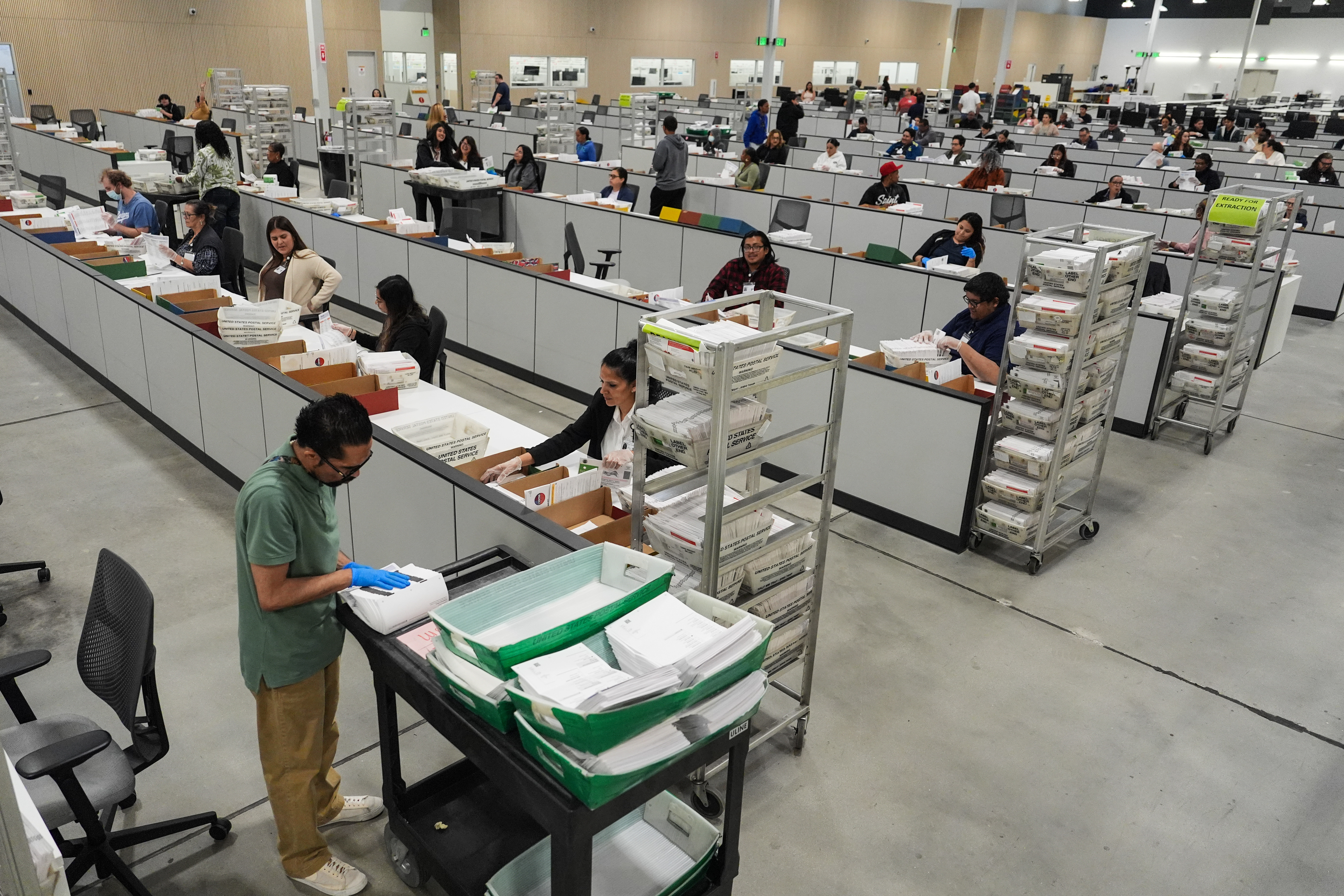 nbclosangeles.com - Michael Blood, Nicholas Riccardi | Associated Press - US attorney opens investigations into California's elections, sends prosecutor to LA vote center