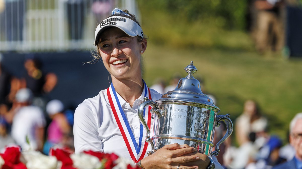 Nelly Korda wins U.S. Women's Open with final putt, claiming 2nd straight major