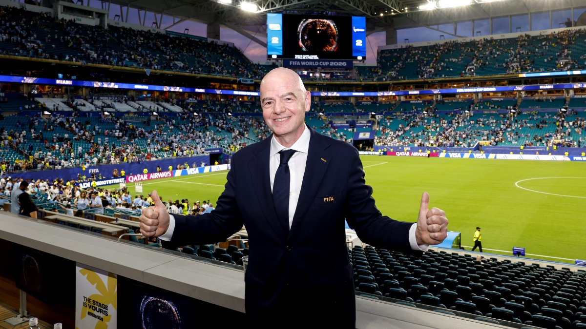 How FIFA President Gianni Infantino is attending multiple World Cup games a day