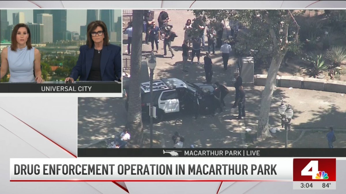 ‘Operation Free MacArthur Park' underway for narcotics trafficking probe