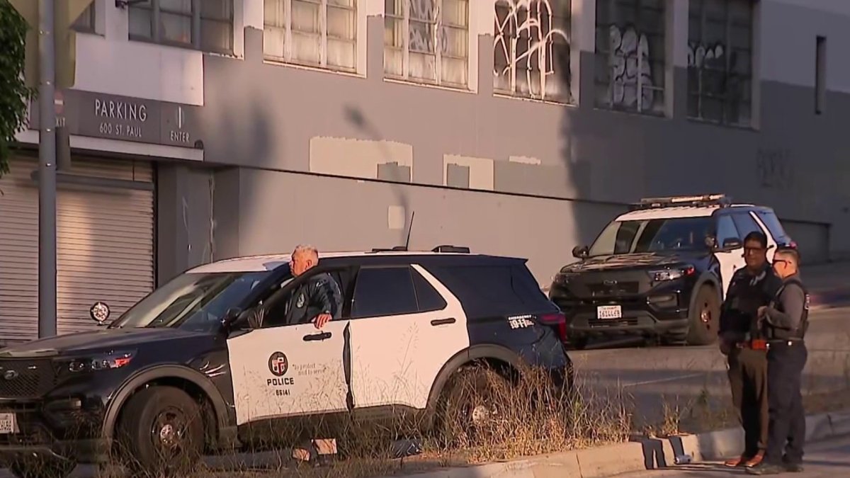 2 arrested, 2 others sought in downtown LA storage facility burglary