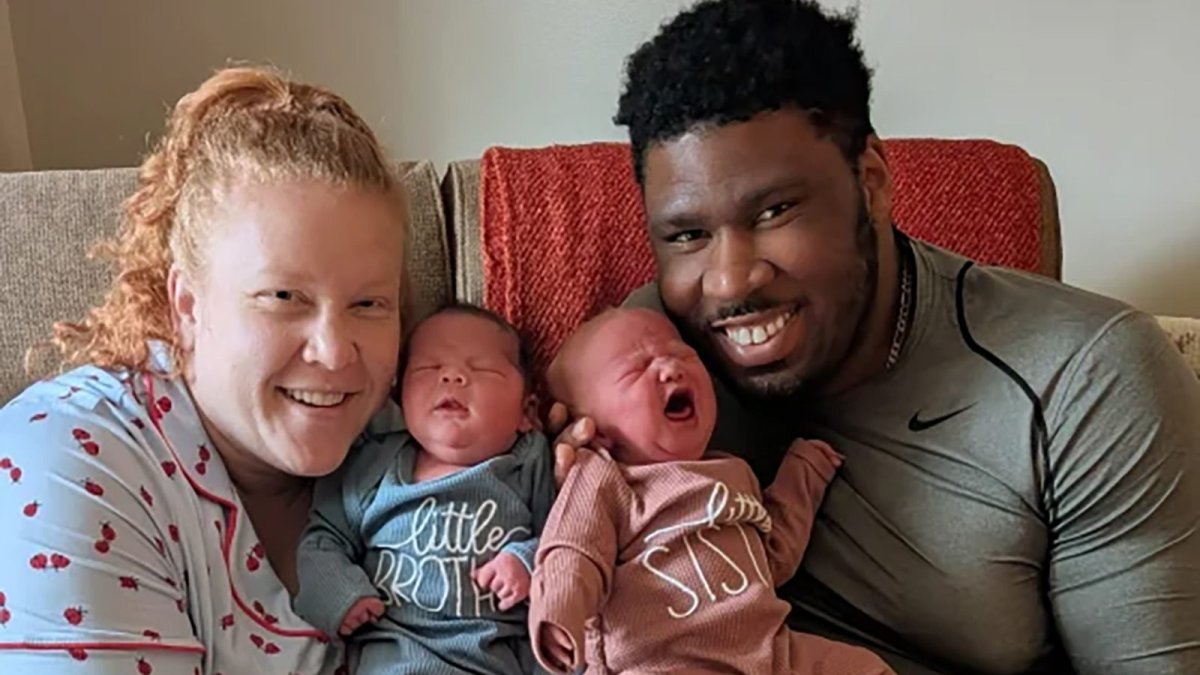 Wyoming mom welcomes record-breaking twins: ‘I've always had big babies'