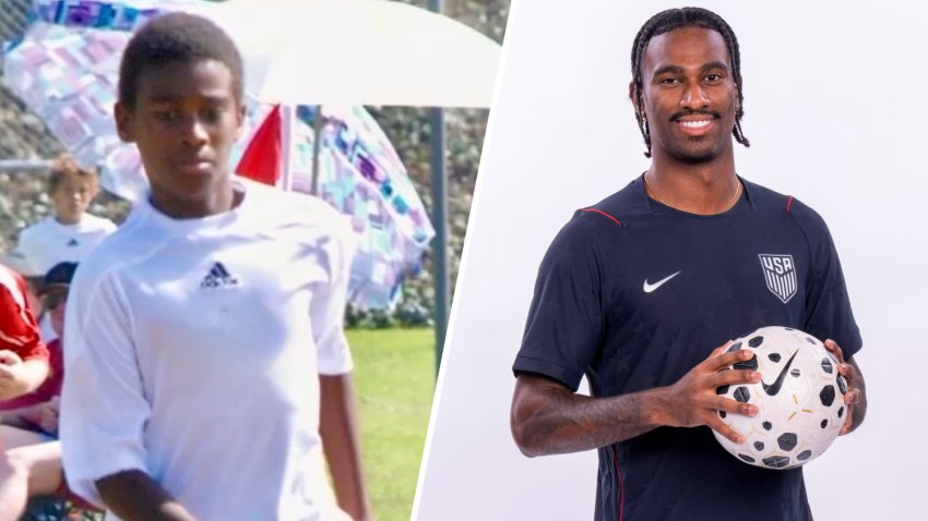 Haji Wright developed his skills when he played for LA Breakers FC, a local youth soccer club.