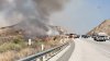 Brush fire in Moreno Valley prompts freeway closure