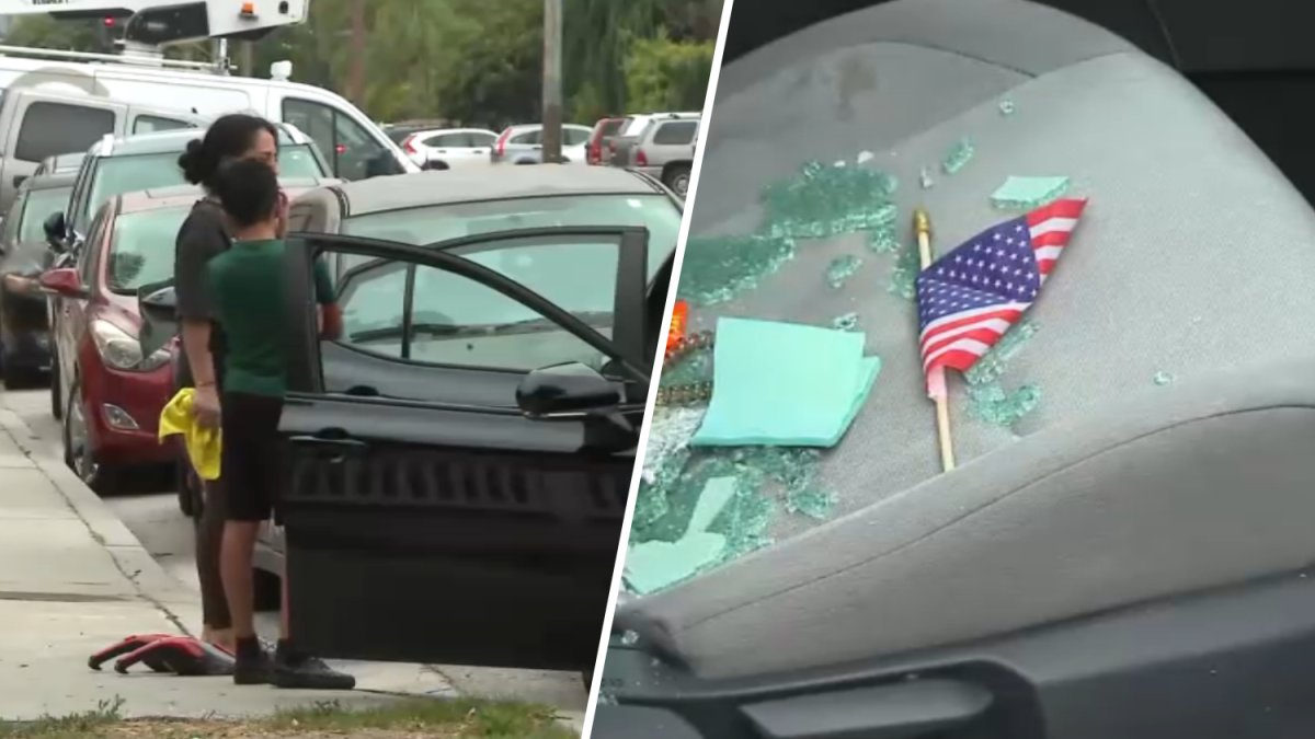 About 20 cars broken into on North Hollywood street
