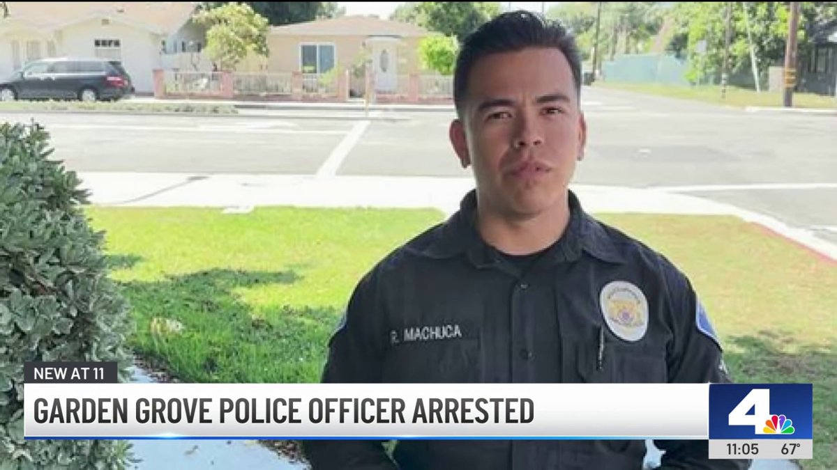 Garden Grove police officer arrested – NBC Los Angeles