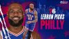 LeBron James heading to Philadelphia, joining Sixers on two-year deal