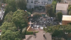 Crews knock down fire at house under construction in Pacific Palisades