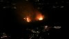 Brush fire burns in West Covina on Fourth of July