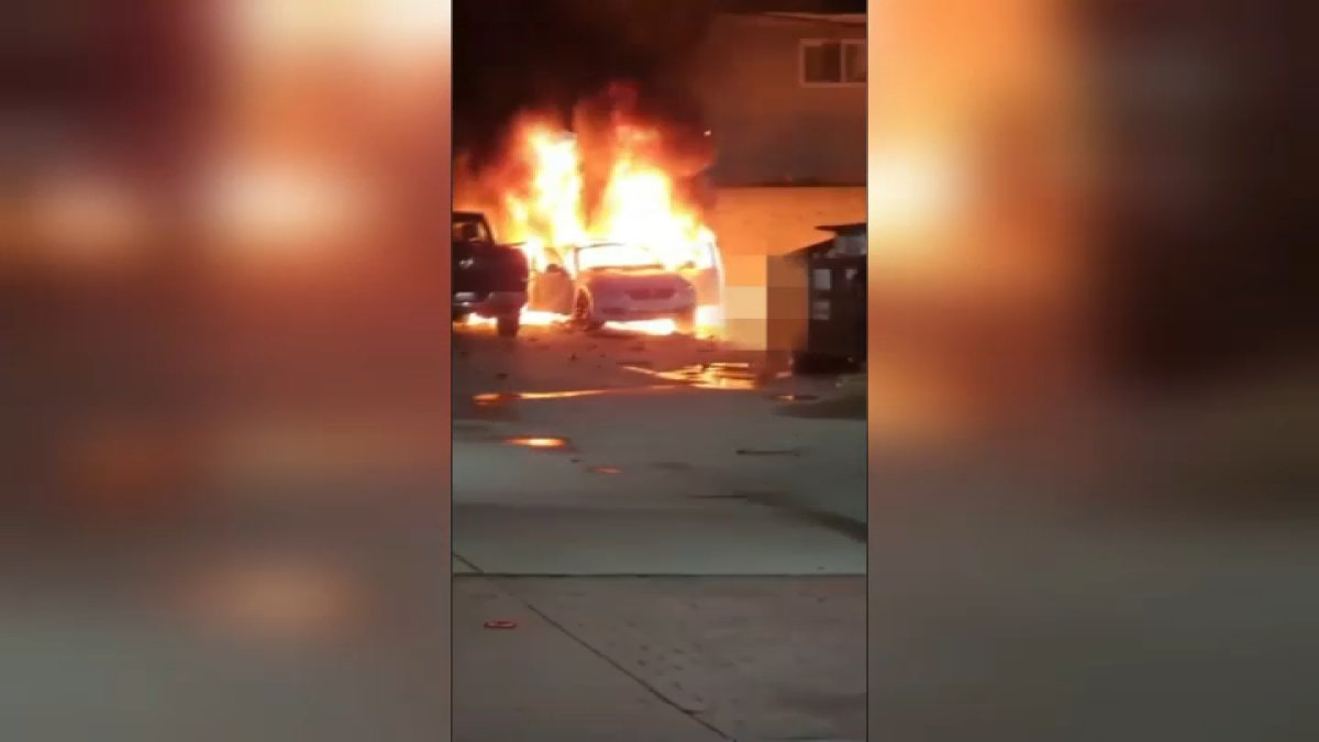 Man injured in fire involving illegal fireworks in Wilmington – NBC Los Angeles