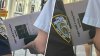 Photo shows officer with ‘Taylor Swift & Travis Kelce wedding' folder outside MSG