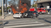 3 burglary suspects in custody after fiery pursuit crash in Beverly Grove: LAPD