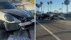 Stolen Porsche wrecked after pursuit in North Hollywood