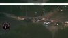 Suspects in reckless driving pursuit jump out of car and flee in Canoga Park