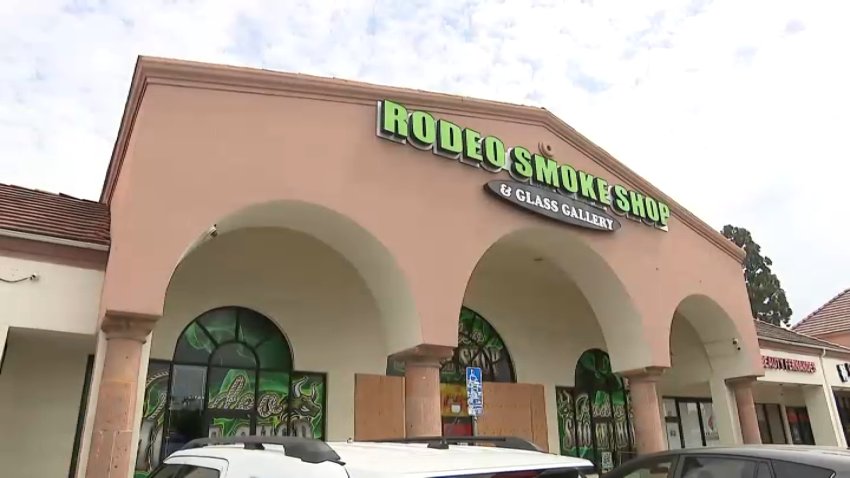 The Rodeo Smokeshop in Fullerton, as seen on Monday, July 13, 2026.