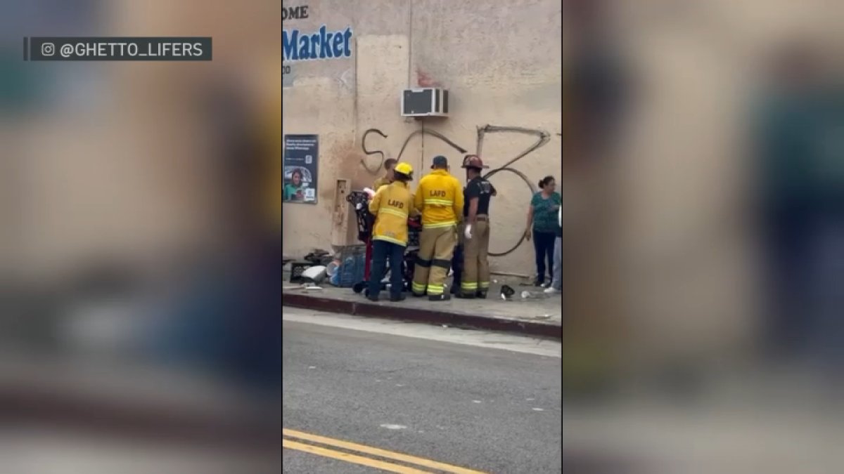 South LA street vendor in hospital almost 2 weeks after car crashed into his stand