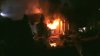 Man sets Woodland Hills townhome on fire after barricading himself inside: LAPD