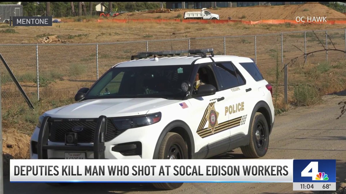 Deputies kill man who allegedly shot at SoCal Edison workers – NBC Los Angeles