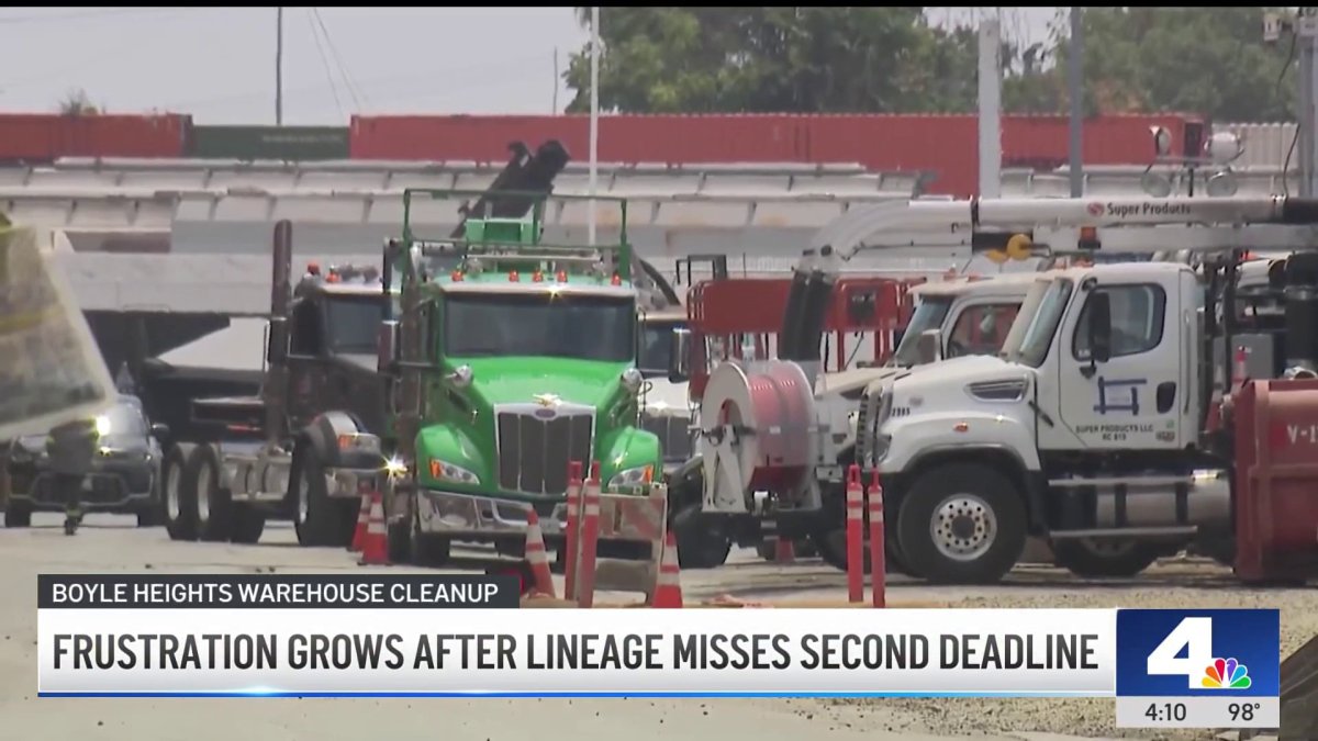 Frustration grows after Lineage misses 2nd Boyle Heights warehouse cleanup deadline
