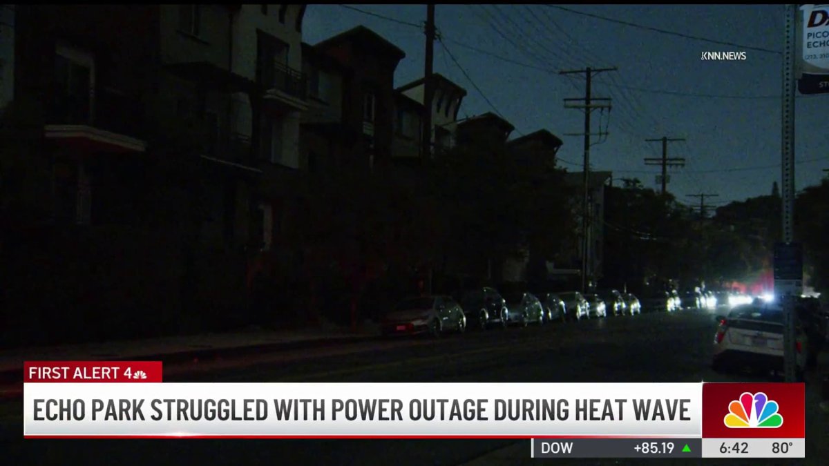 Echo Park struggled with power outage during heat wave