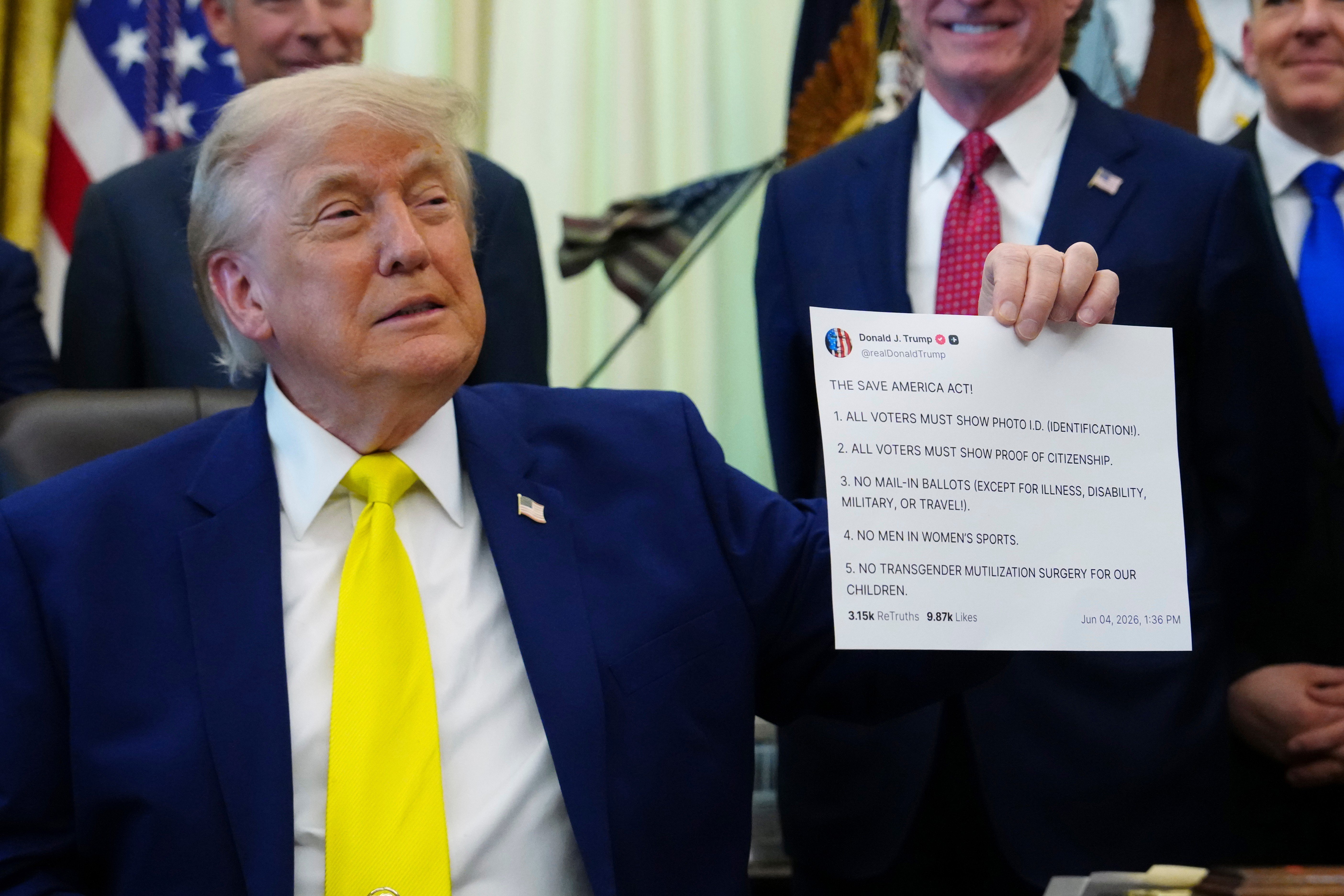Trump to profit by selling fast access to his Truth social posts – NBC Los Angeles