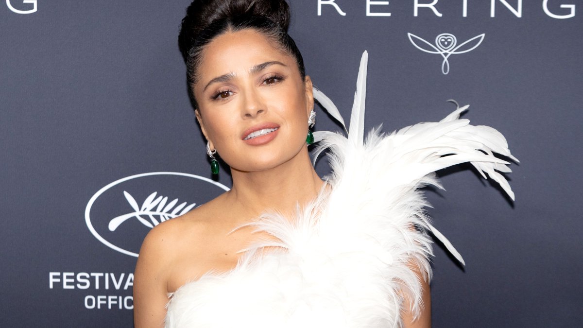 Salma Hayek becomes a grandma and she’s already given the baby a Mexican nickname