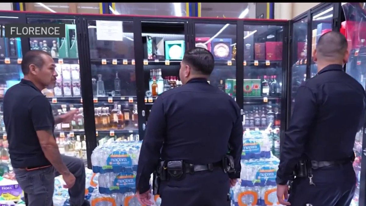 Superior supermarket looted after street takeover in South LA