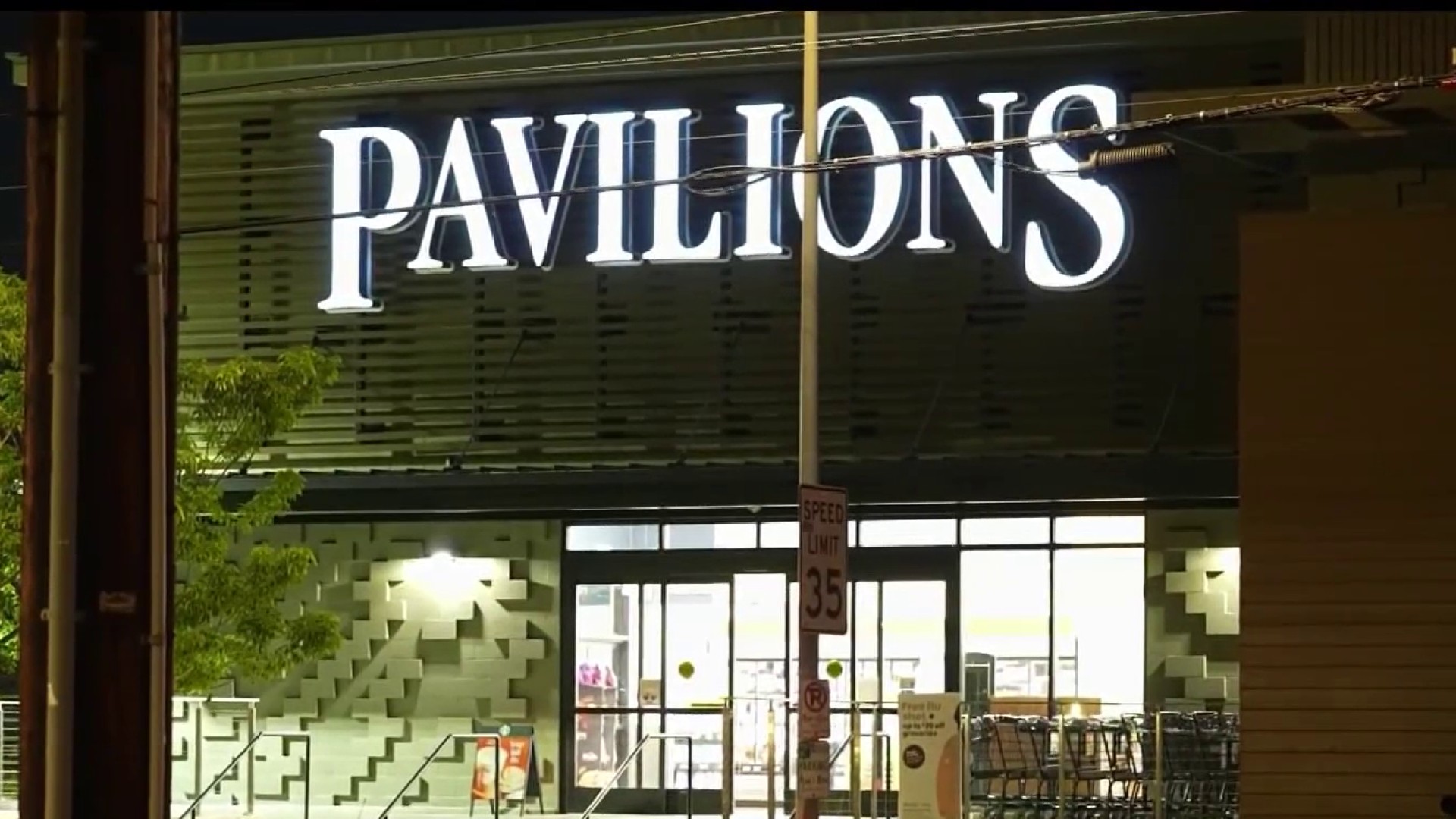 Grocery store employee stabbed in back while taking out trash at Sherman Oaks Pavilions; suspect fled, motive unknown