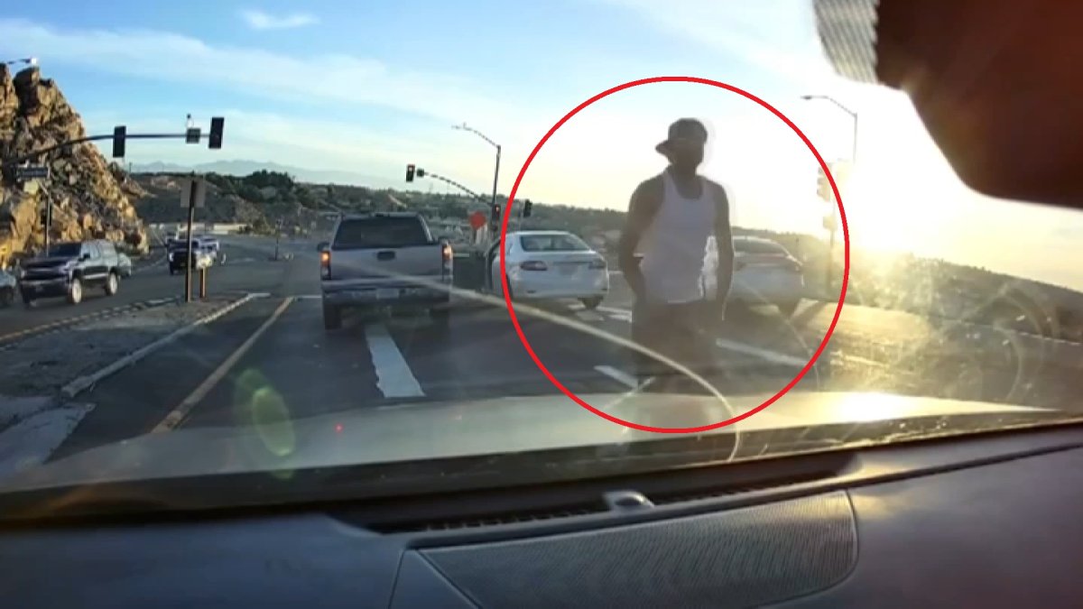 Man breaks family's windshield in on-camera road rage confrontation