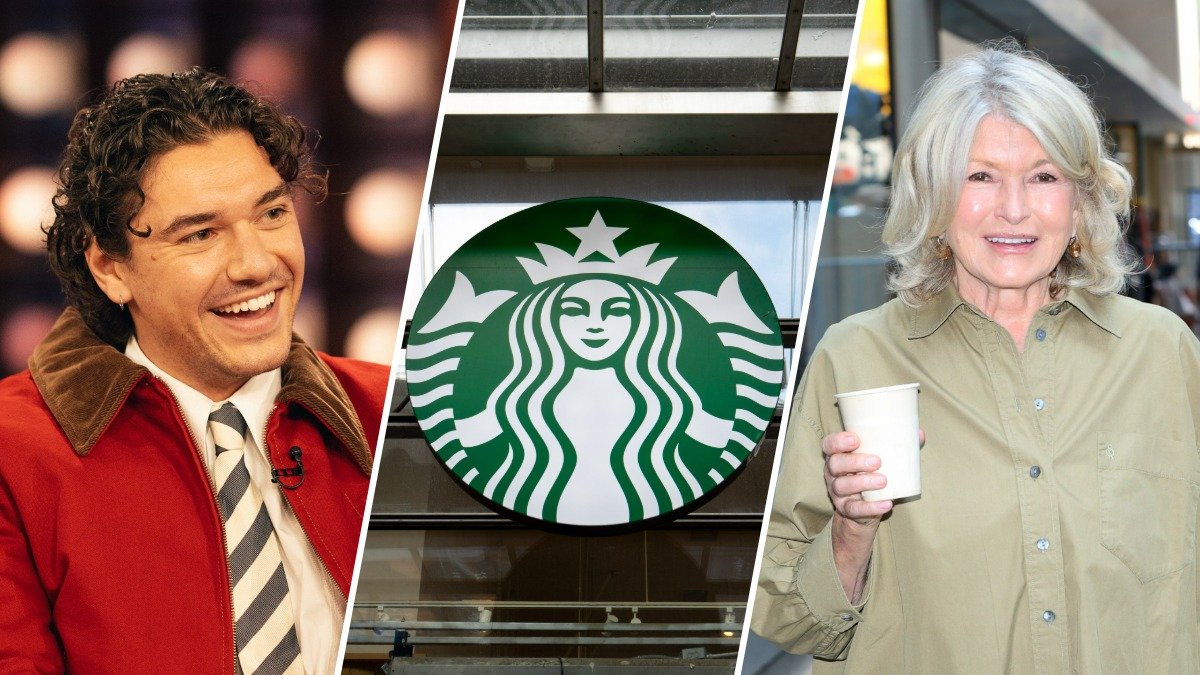 Martha Stewart just made a discovery about her Starbucks commercial co-star: ‘This guy is cuter!'
