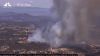 Brush fire burns on edge of San Bernardino National Forest