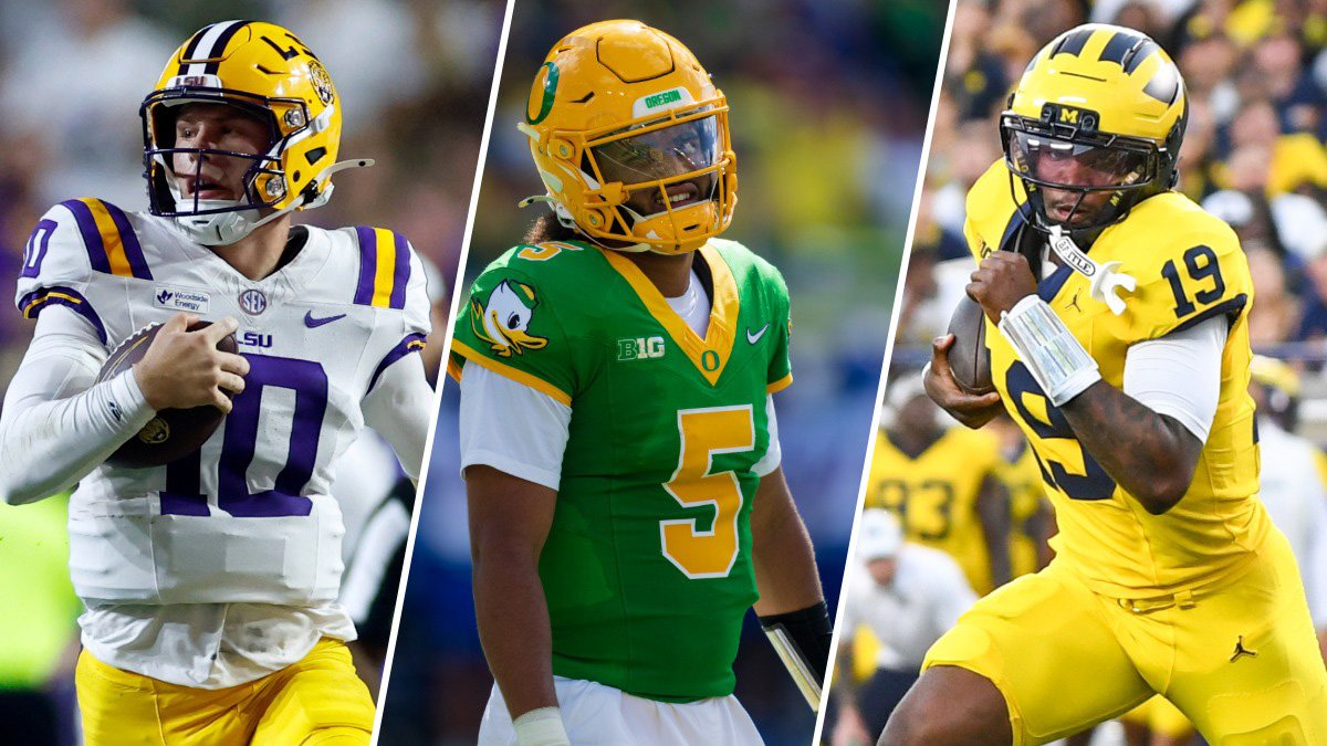 AP Top 25 poll: LSU rises, Oregon slips and Michigan falls out after Week 1