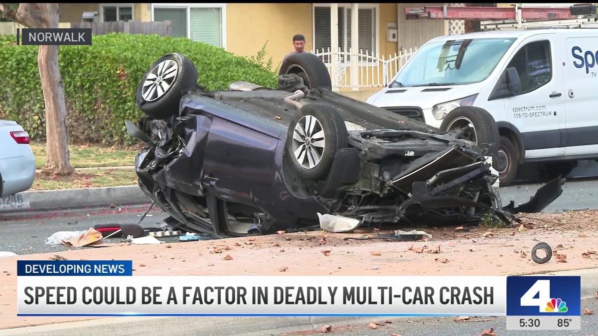 Speed could be factor in deadly Norwalk car crash