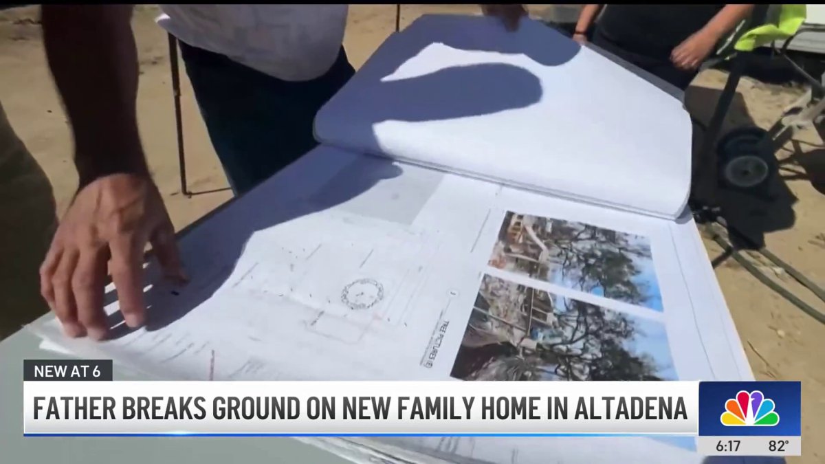 Beloved family home begins process of rebuilding following Eaton Fire