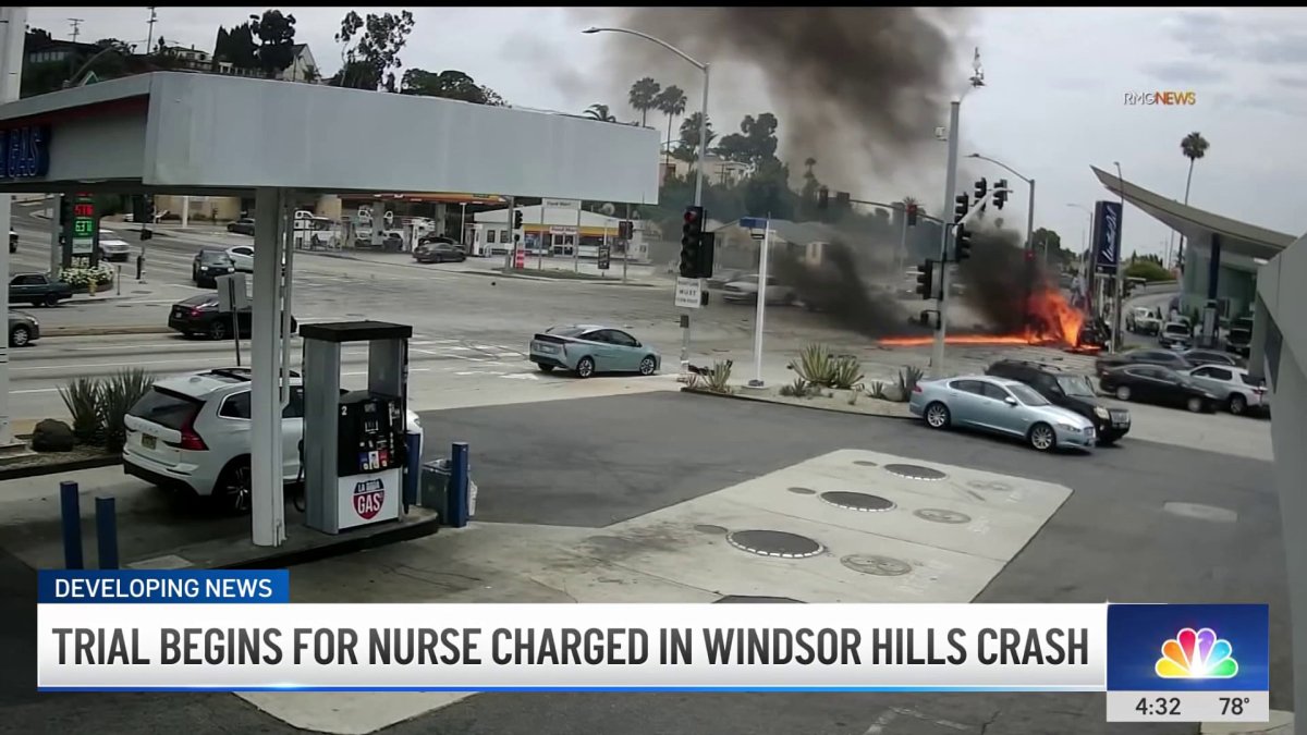 Trial begins for nurse charged in Windsor Hills crash – NBC Los Angeles
