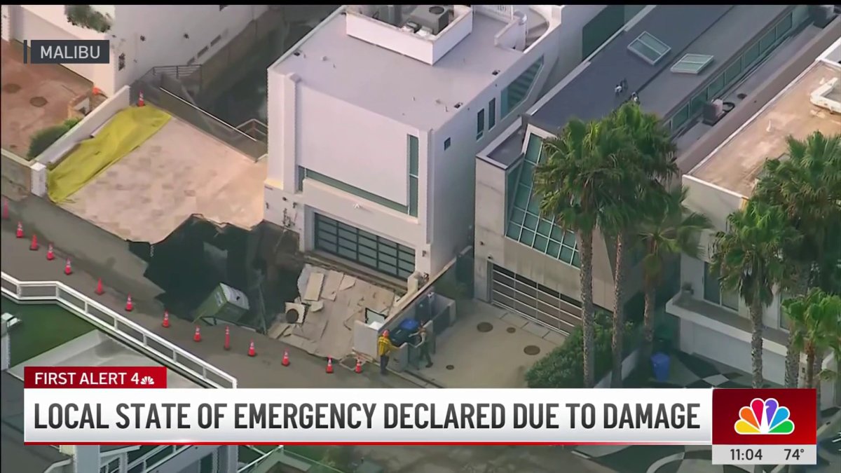 Local state of emergency declared due to damage in Malibu