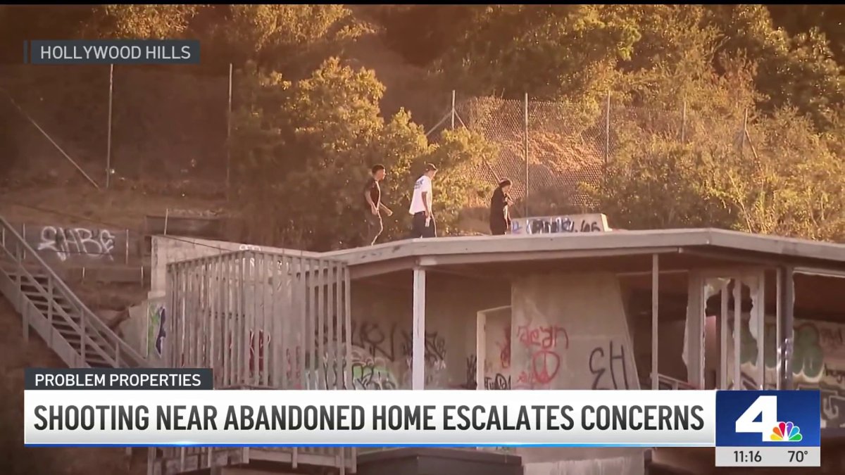 Shooting near abandoned home near Mulholland Drive escalates concerns