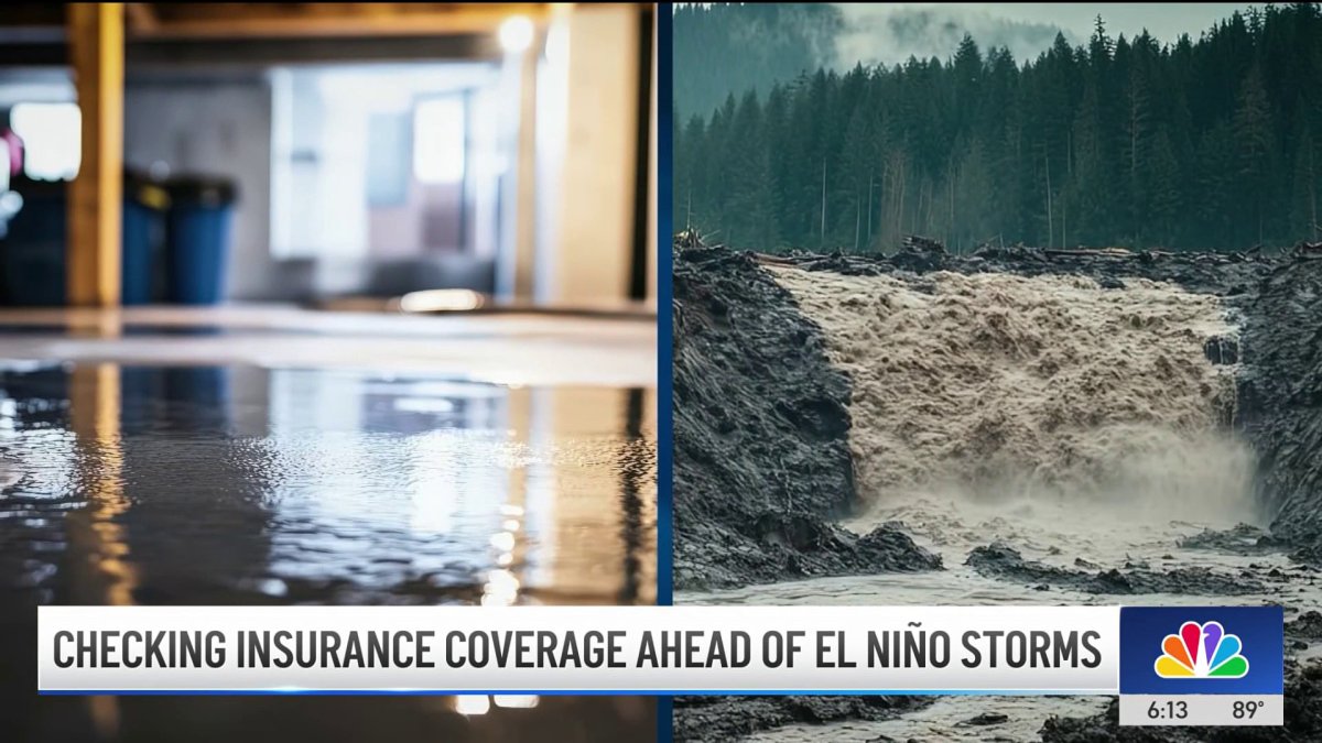 Your home insurance may not cover El Niño flood damage. Here's what to know.