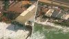 Powerful surf damages beachfront homes in Dana Point