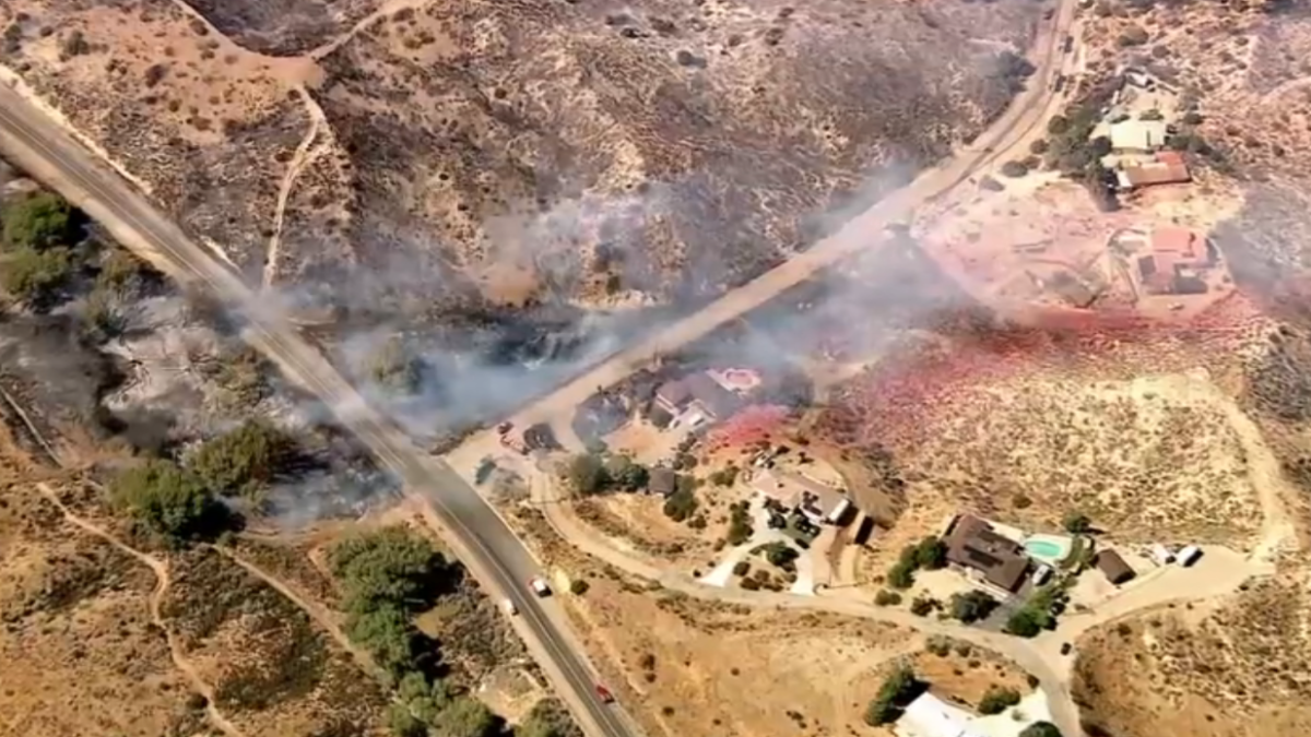 Forward progress topped for Hilary Fire in Palmdale