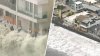 Residents shore up beachfront homes as high surf pounds Long Beach