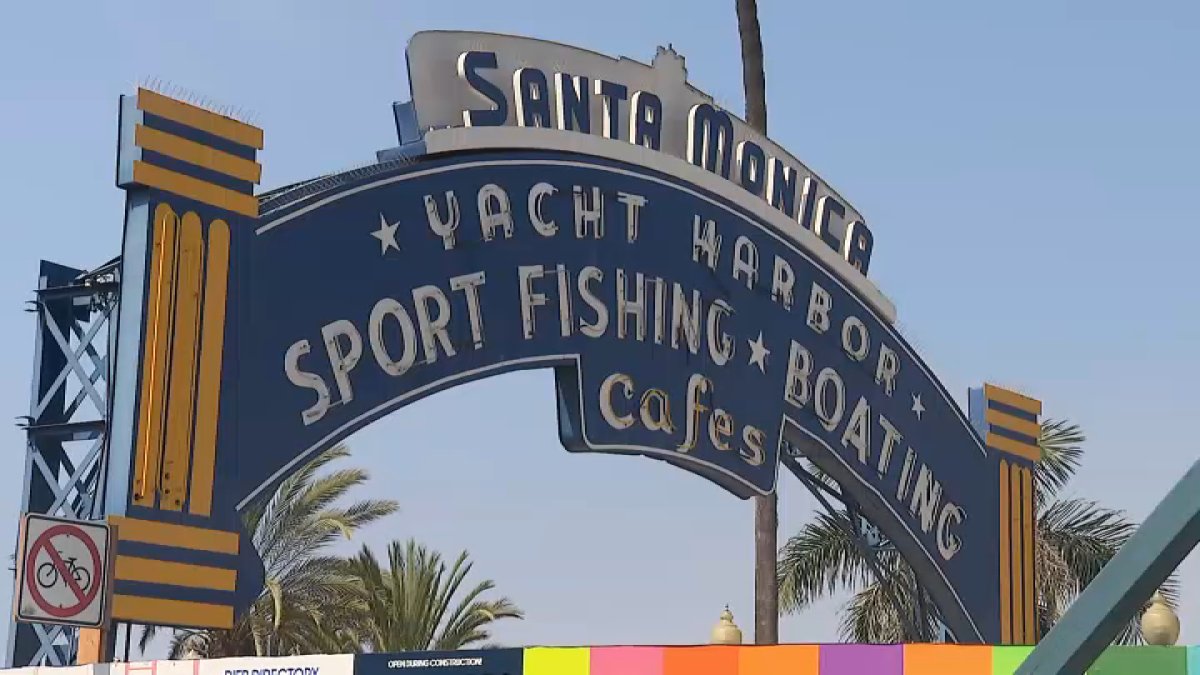 Santa Monica Pier sign to be removed for restoration in Las Vegas – NBC ...